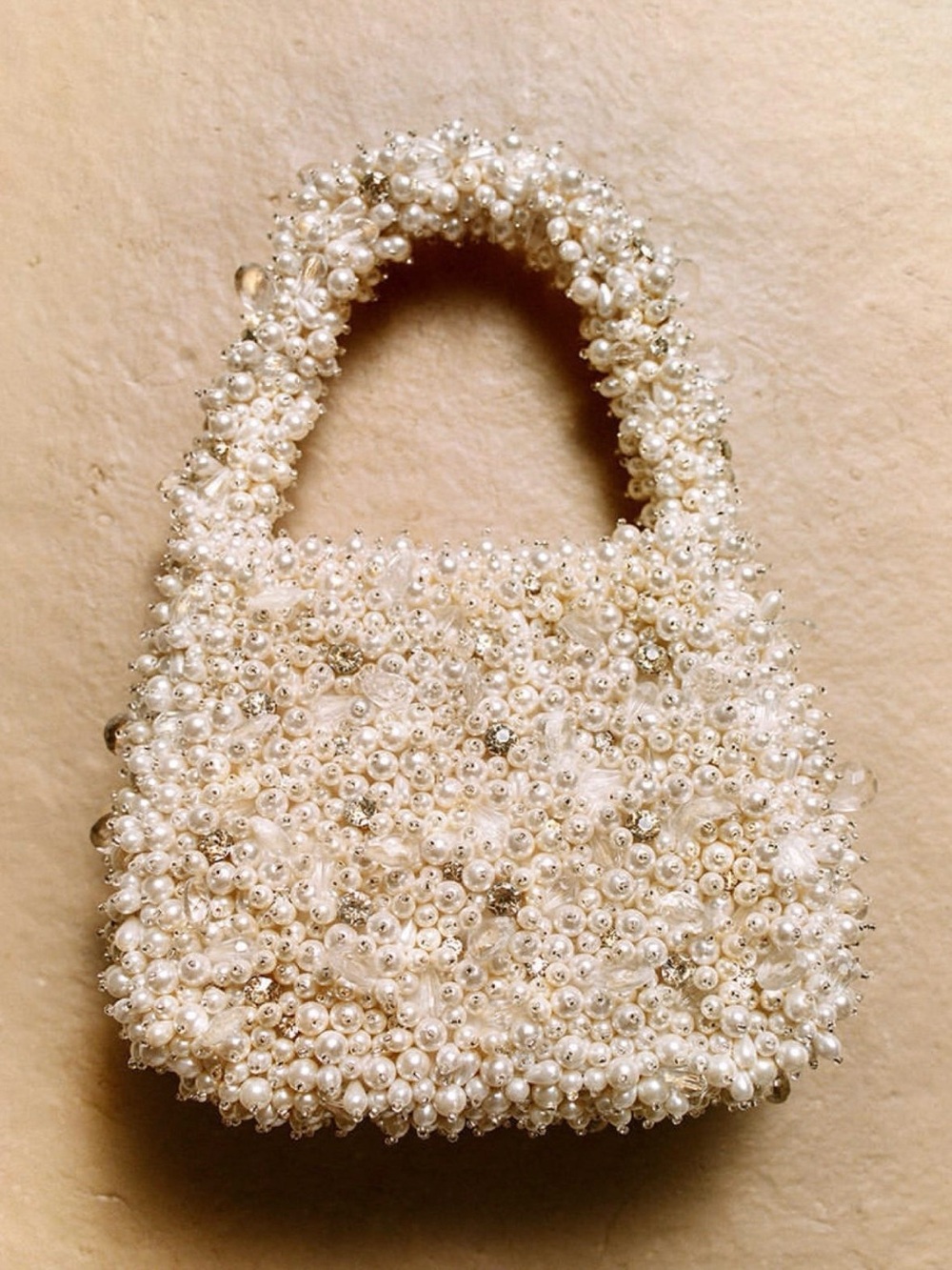 In Search Of the Clio Peppiatt Crystal Pearl bag
